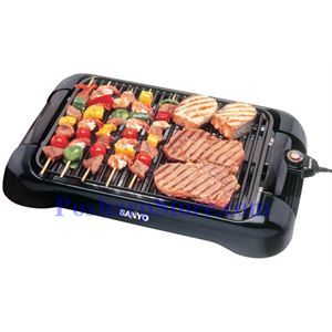 Picture of Sanyo HPS-SG3 Electric Indoor Barbeque Grill, Black