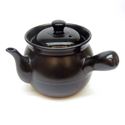 Picture of Black 2.5-Liter Chinese Herbal Medicine Sandpot 
