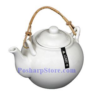 Picture of White Classic Porcelain Teapot PHP-A0216