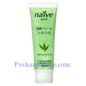 Picture of Kracie Naive Facial Cleansing Foam Aloe