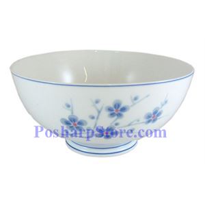 Picture of Cheng’s White Jade Porcelain 3.5-Inch Blue Plum Blossom Sauce Bowl