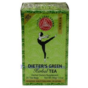 Picture of Triple Leaf brand  Dieter's Green Herbal Tea 20 Teabags