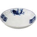 Picture of Porcelain 9-Inch Blue Fish Rice Plate