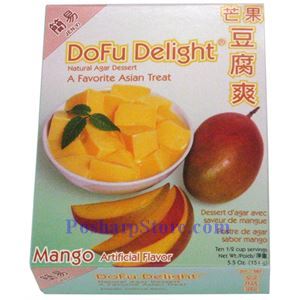 图片 简易牌芒果豆腐爽