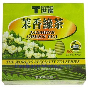 图片 世家牌茉香绿茶 50 茶袋