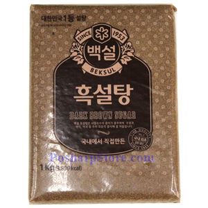 Picture of Beksul Korean Dark Brown Sugar 2.2 Lbs