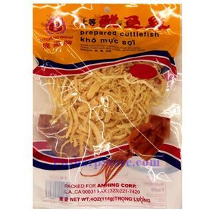 Picture of Lungfong Brand Prepared Cuttlefish Shreds 4 Oz