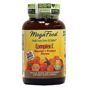 Picture of Megafood Complex C 30 Tablets