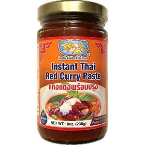 Picture of Double Golden Fish (Thai)  Instant Red Curry Paste  8 Oz